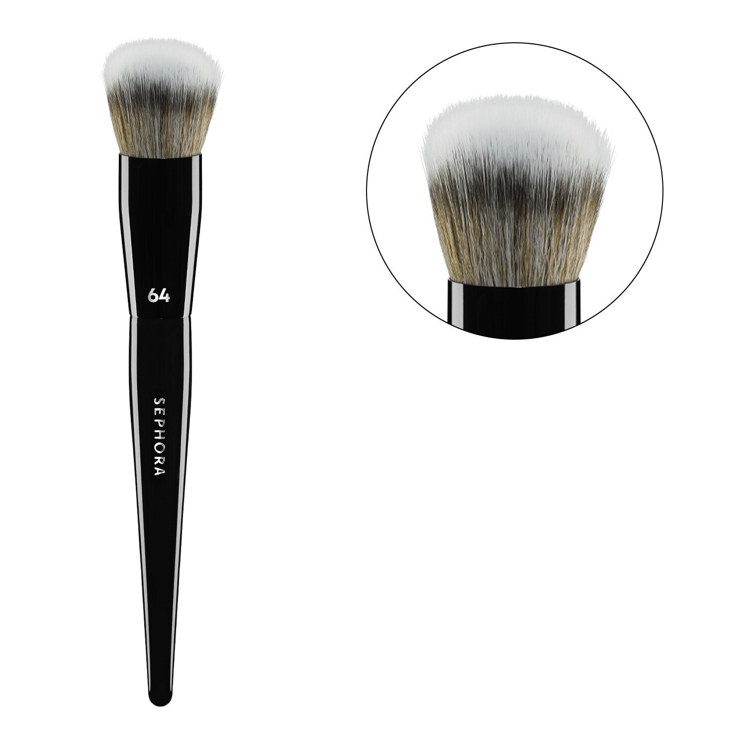 PRO FOUNDATION BRUSH 64 (BROCHA PARA BASE DE MAQUILLAJE)